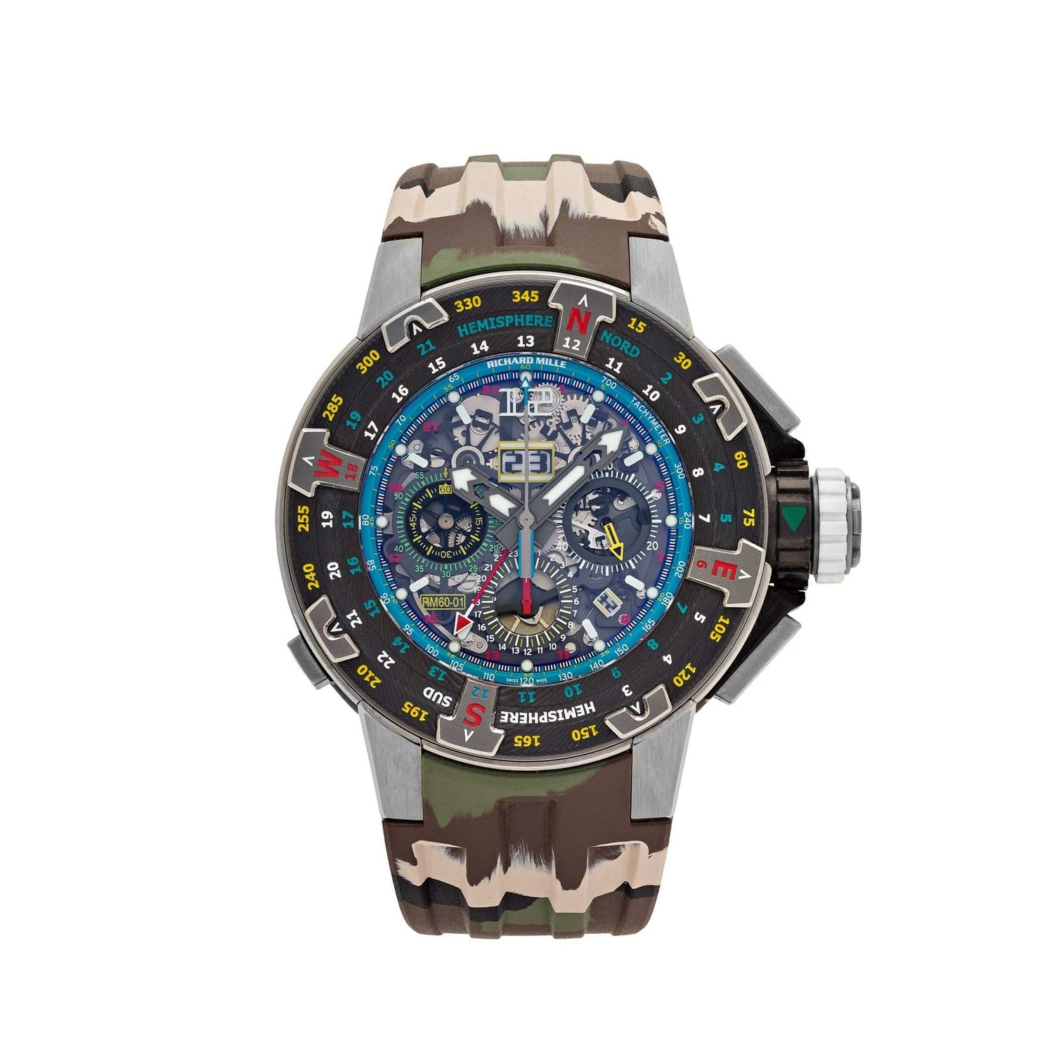 RM 60-01 ‘Les Voiles De St Barth’ Titanium Carbon Limited Edition of 80 image 0