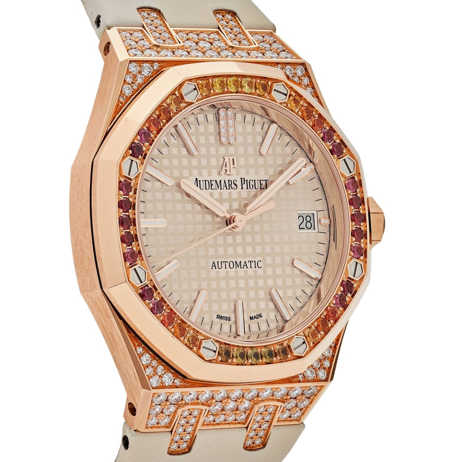 Royal Oak Rose Gold and Diamonds image 3