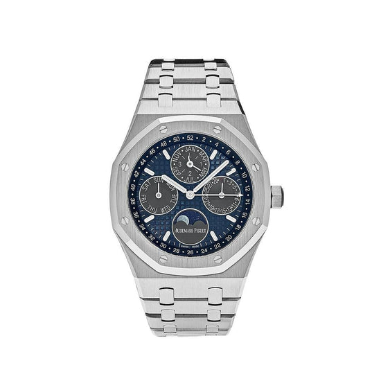 Royal Oak Perpetual Calendar Titanium Blue Dial image 0