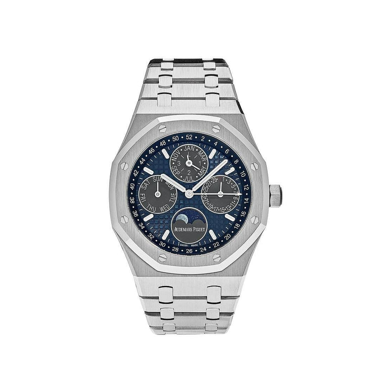 Royal Oak Perpetual Calendar Titanium Blue Dial image 0