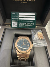 Royal Oak Rose Gold Blue Dial (2023) image 1