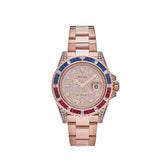 GMT-Master II Rose Gold Sapphire and Ruby image 0