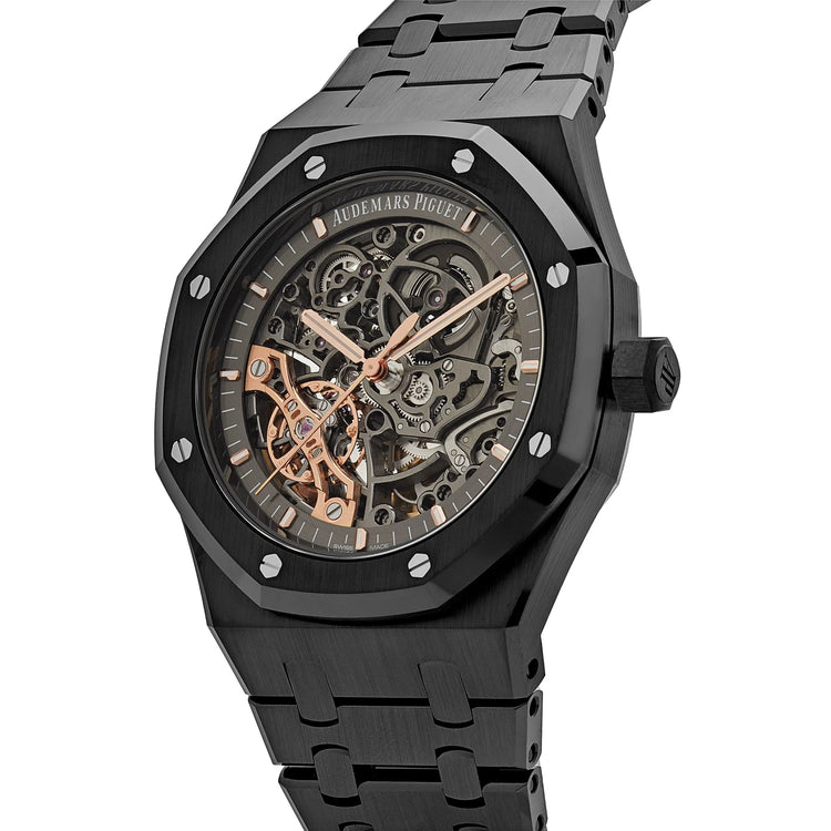 Royal Oak Double Balance Wheel Openworked Black Ceramic image 2