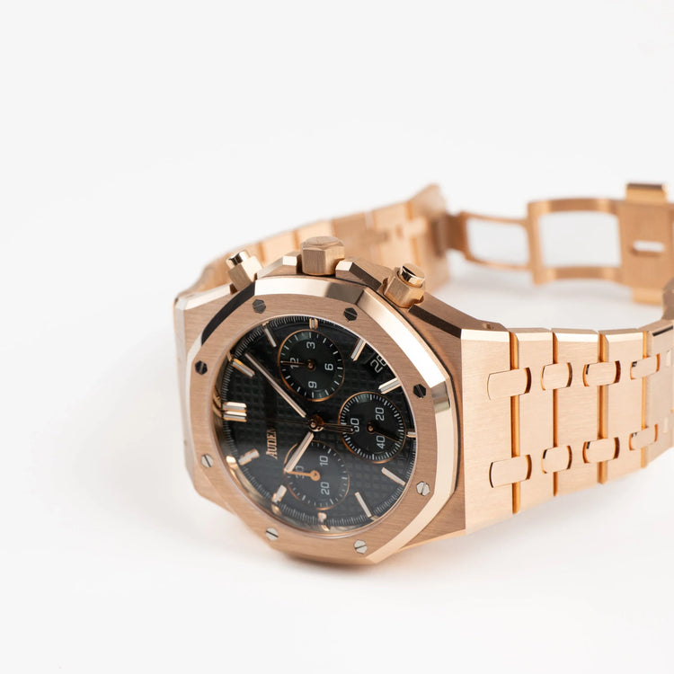 Royal Oak Chronograph Rose Gold Khaki Green Dial (2024) image 4