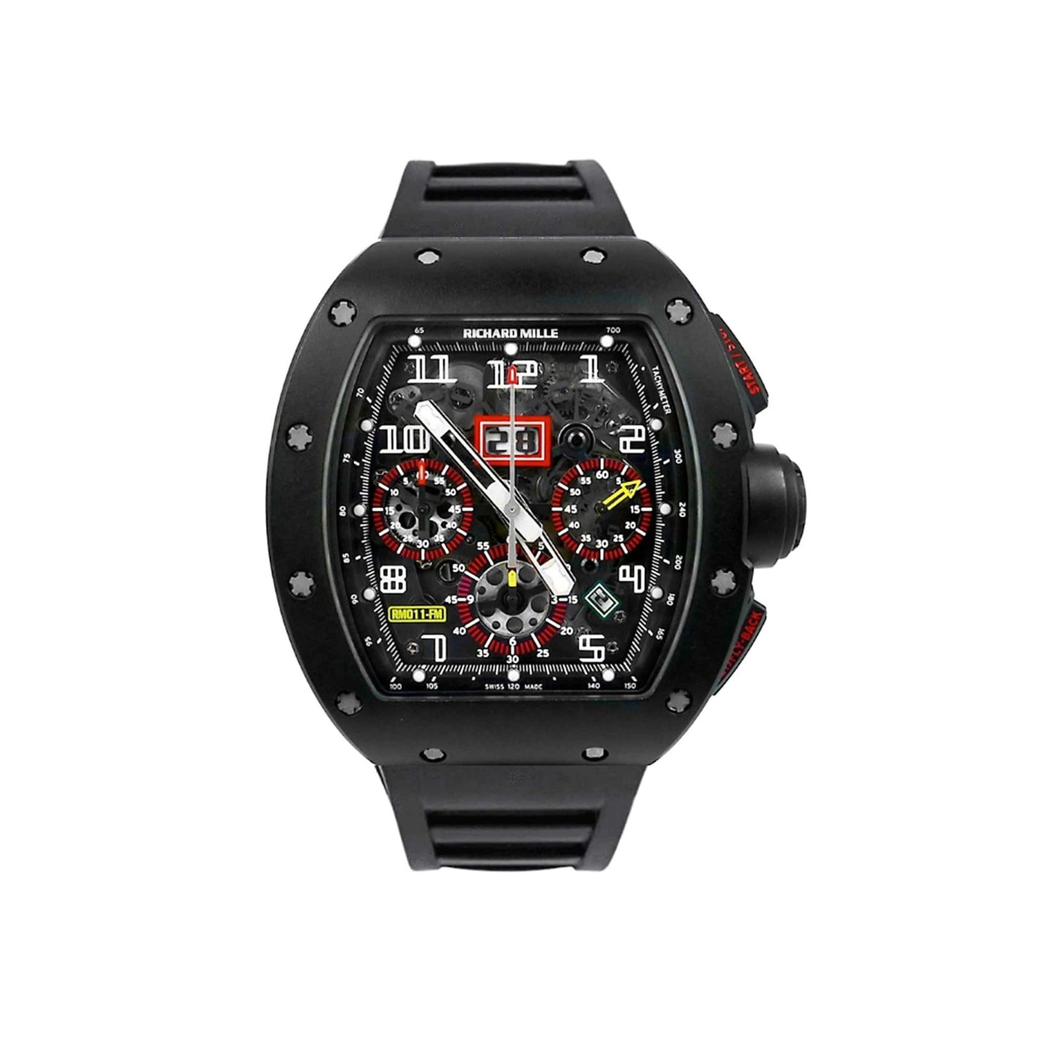 RM 011 Felipe Massa Flyback Chronograph Black Carbon image 0