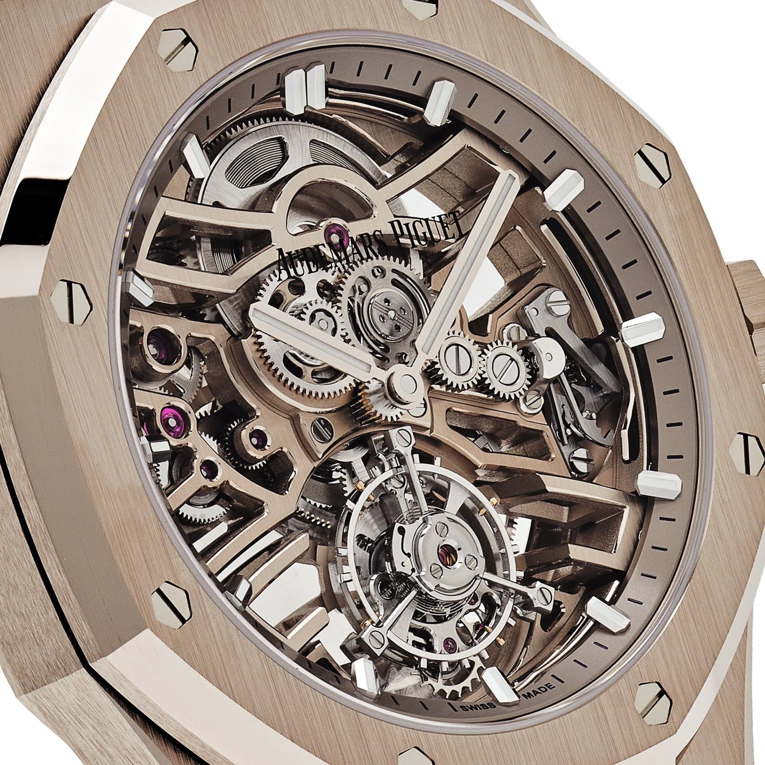 Royal Oak Flying Tourbillon Openworked Sand Gold (2024) image 2