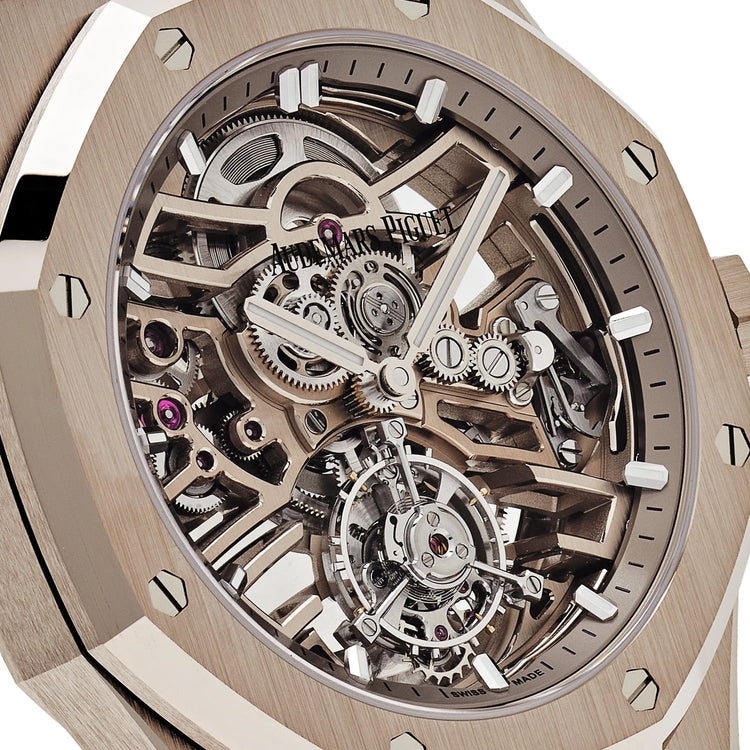 Royal Oak Flying Tourbillon Openworked Sand Gold (2024) image 2