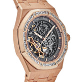 Royal Oak Double Balance Wheel Openworked Rose Gold Baguette Bezel (2021) image 2