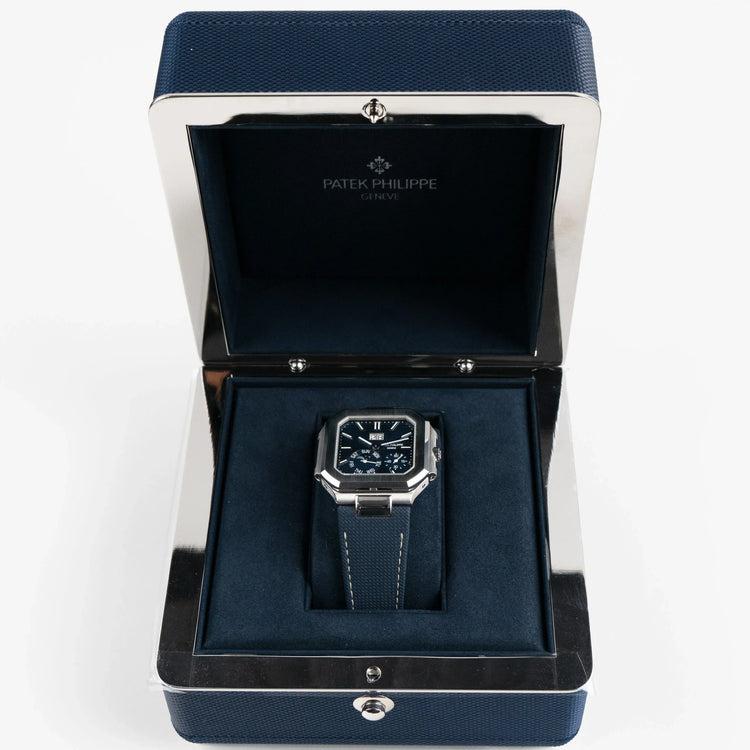 Cubitus Platinum Blue Dial Moon Phase (2024) image 2