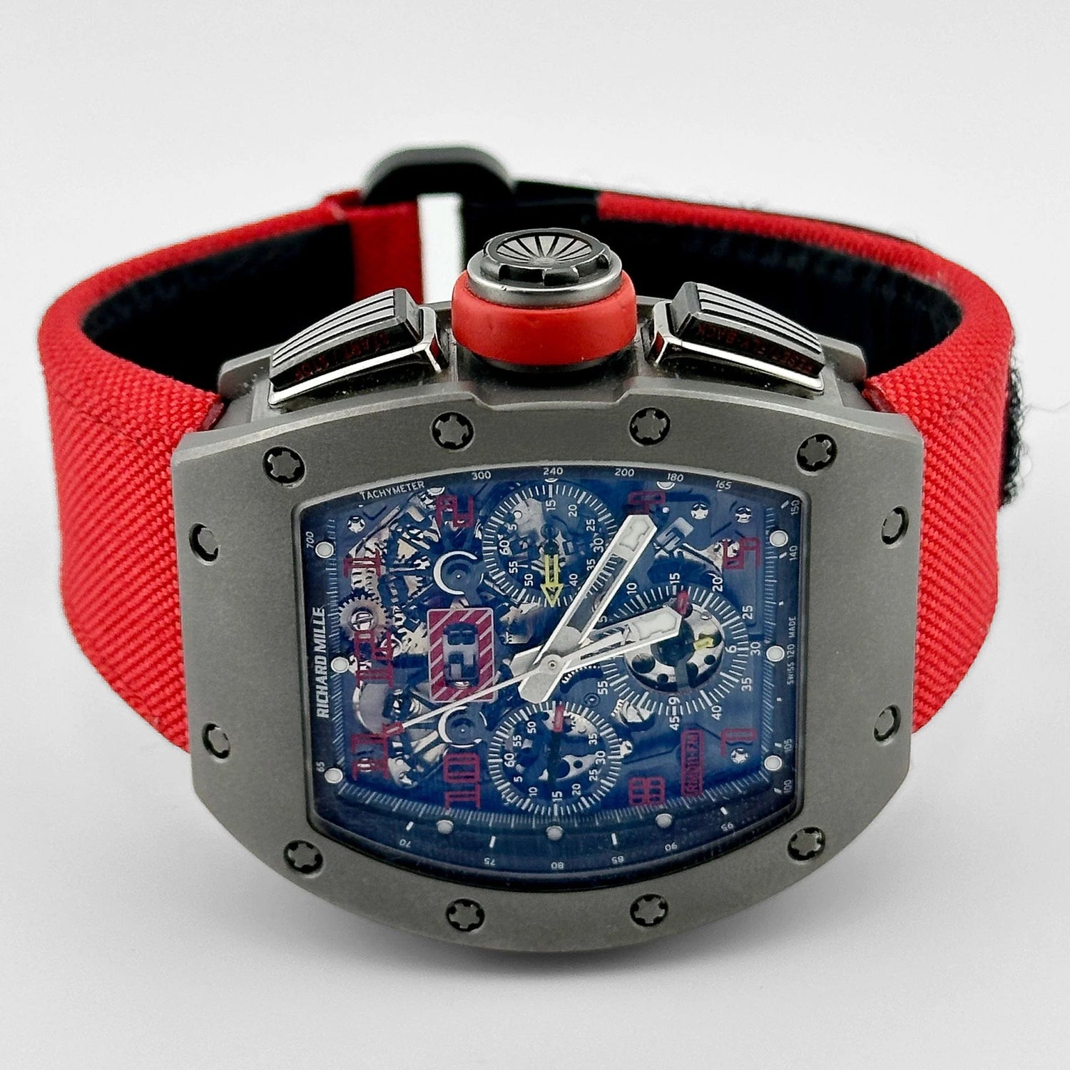 RM 011 Felipe Massa Sandblast Titanium Chronograph image 2