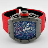 RM 011 Felipe Massa Sandblast Titanium Chronograph image 2