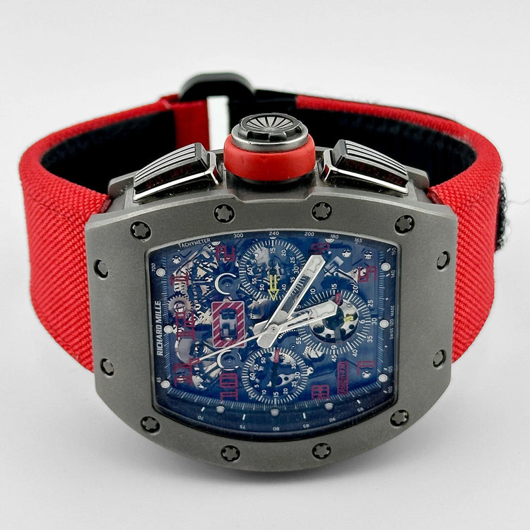 RM 011 Felipe Massa Sandblast Titanium Chronograph image 2