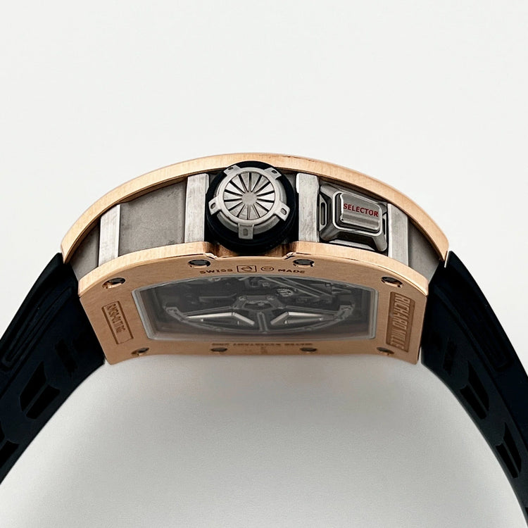 RM 30-01 Declutchable Rotor Rose Gold Skeleton Dial (2023) image 7