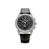 Grand Complications Perpetual Calendar Platinum Black Dial Baguette Bezel image 0