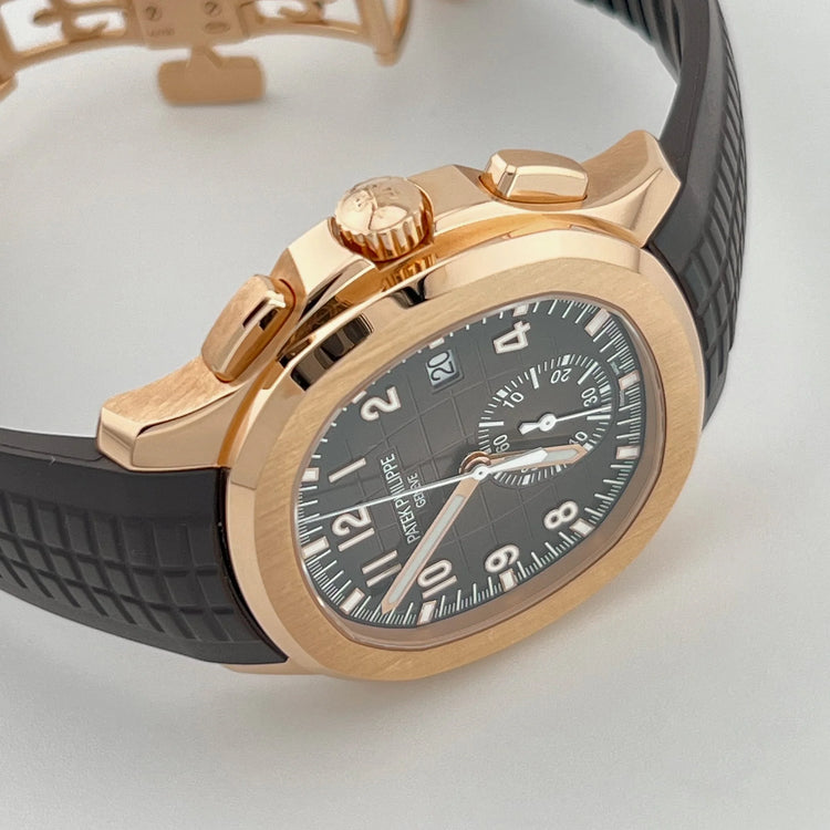 Aquanaut Chronograph Rose Gold Brown Dial (2025) image 16