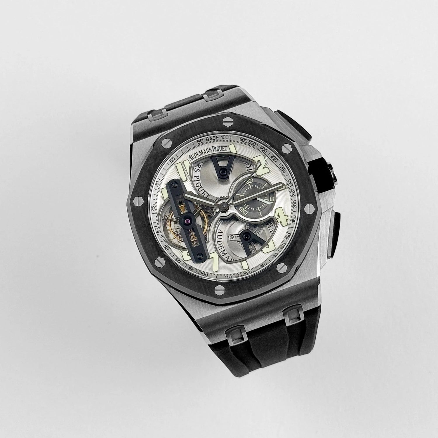 Royal Oak Offshore Tourbillon Chronograph Titanium Openworked Limited Edition (2015) image 10