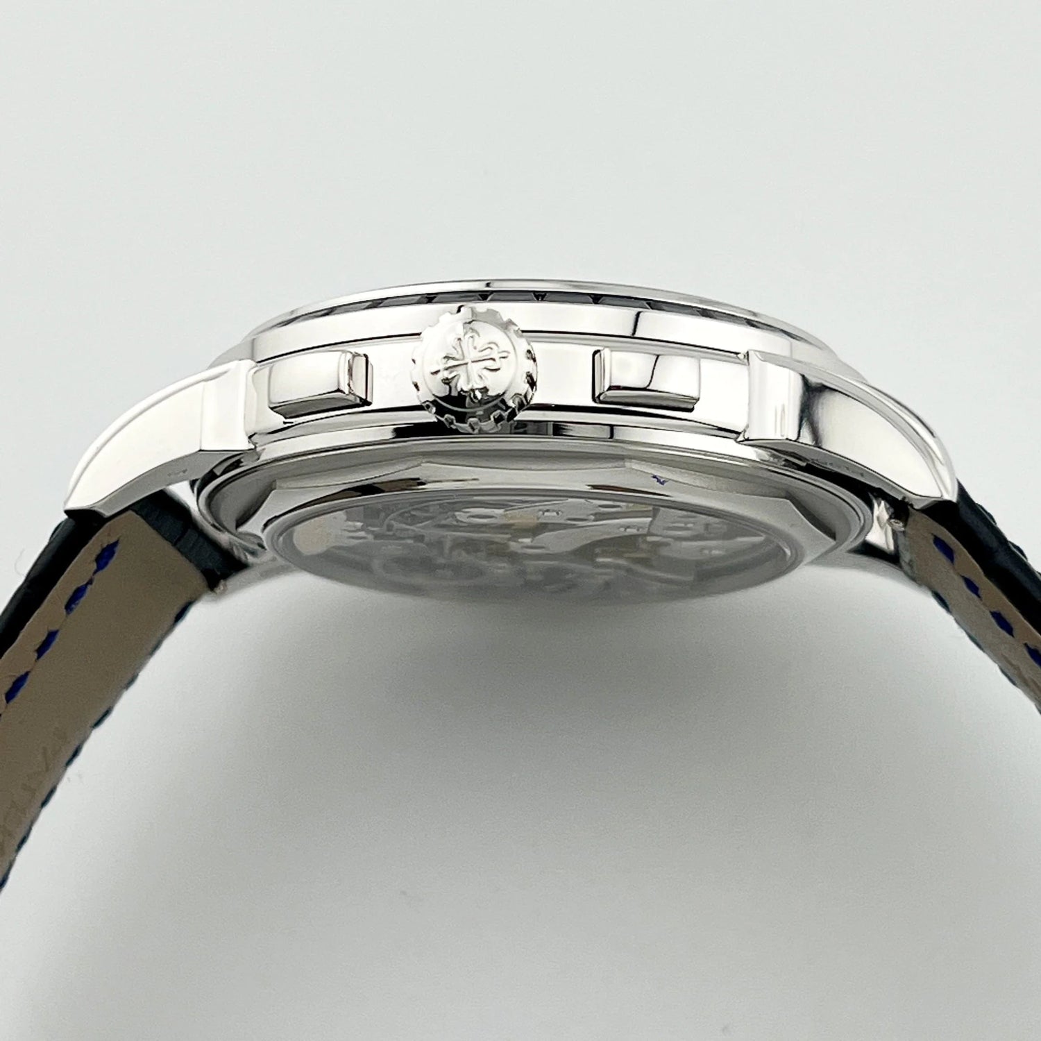 Grand Complications Perpetual Calendar Chronograph Platinum Baguette Sapphires image 8