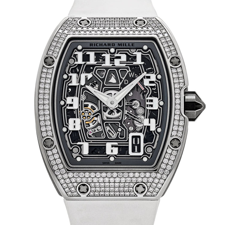 RM 67-01 Lifestyle Extra Flat White Gold Diamond Set image 10