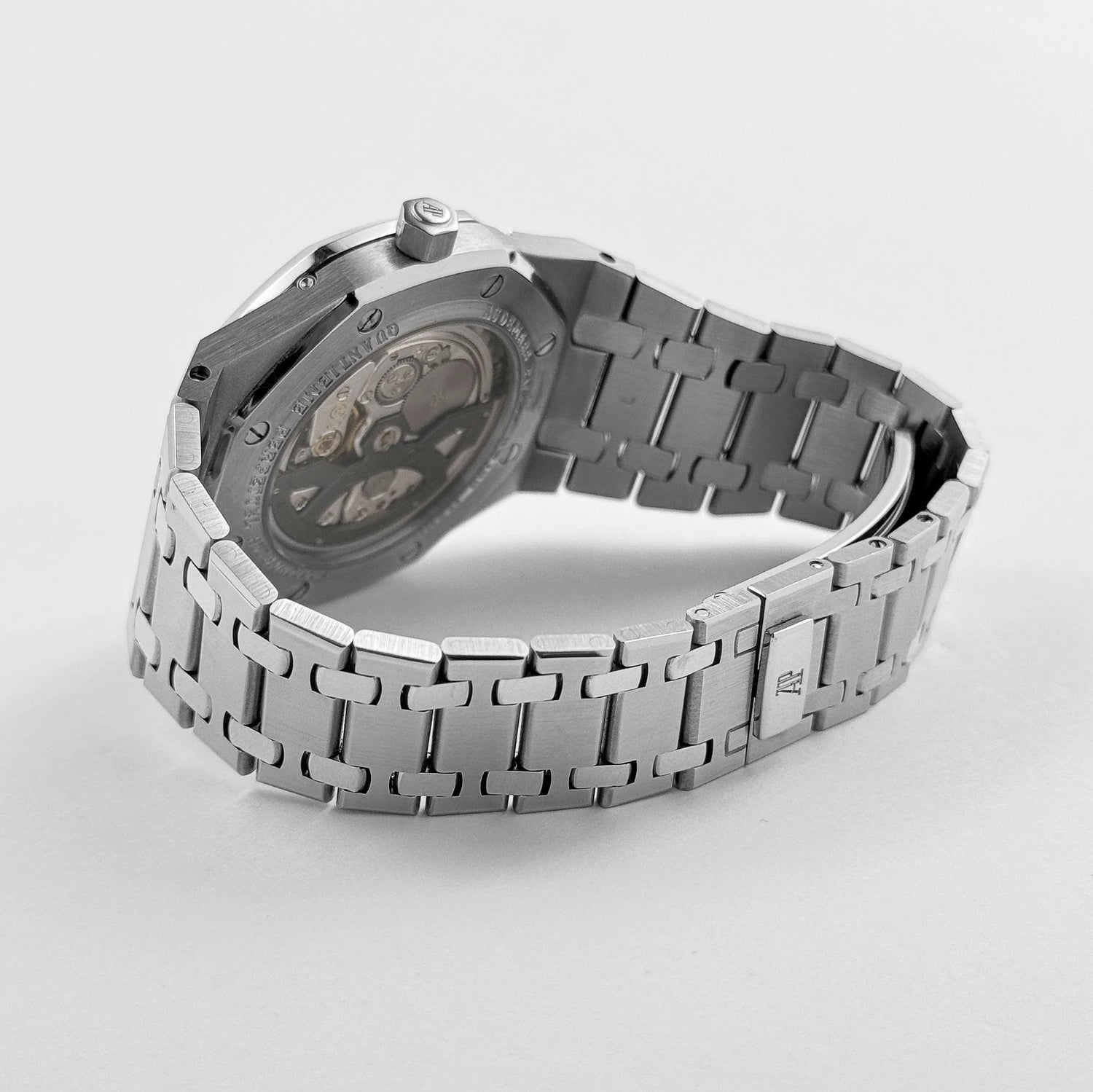 Royal Oak Perpetual Calendar Steel & Platinum Black Dial image 1