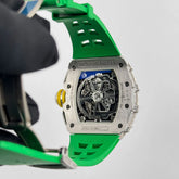 RM 11-03 Flyback Chronograph White Gold Diamond Bezel (2019) image 3