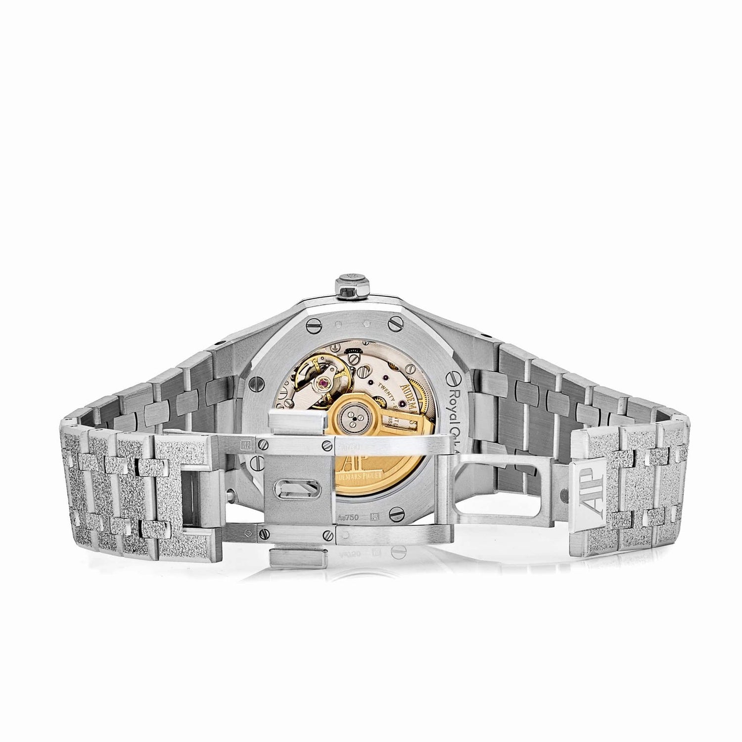 Royal Oak Frosted White Gold Crystal Sand Dial (2025) image 4