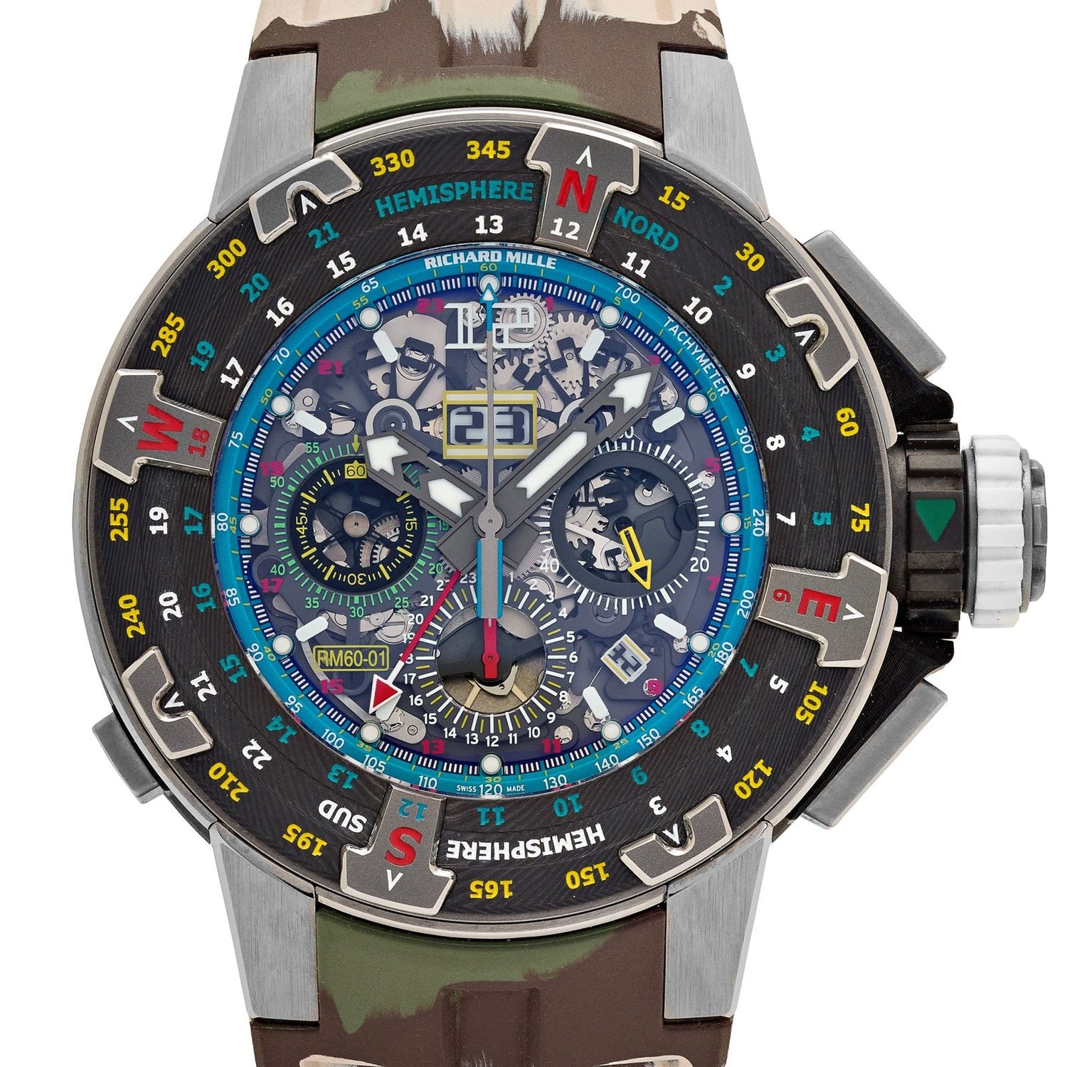RM 60-01 ‘Les Voiles De St Barth’ Titanium Carbon Limited Edition of 80 image 7