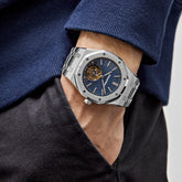 Royal Oak Tourbillon Extra-Thin Steel Blue Dial image 1