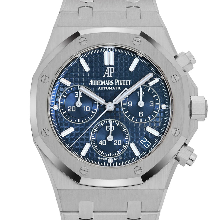 Royal Oak Chronograph White Gold Blue Dial Limited Edition of 222 image 6