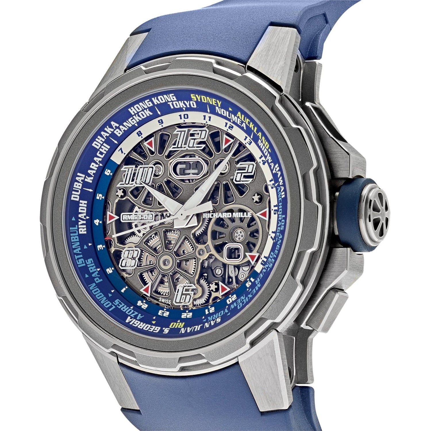 RM 63-02 Automatic Worldtimer Titanium image 1