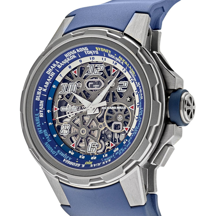 RM 63-02 Automatic Worldtimer Titanium image 1