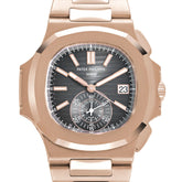 Nautilus Chronograph Date Rose Gold Black Dial (2022) image 12