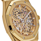 Royal Oak Jumbo Extra-Thin Yellow Gold Openworked (2024) image 4