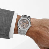 Royal Oak Jumbo Extra-Thin Openworked 50th Anniversary Stainless Steel image 5