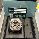 Royal Oak Offshore Chronograph White Gold Diamond Bezel Black Dial (2024) image 1