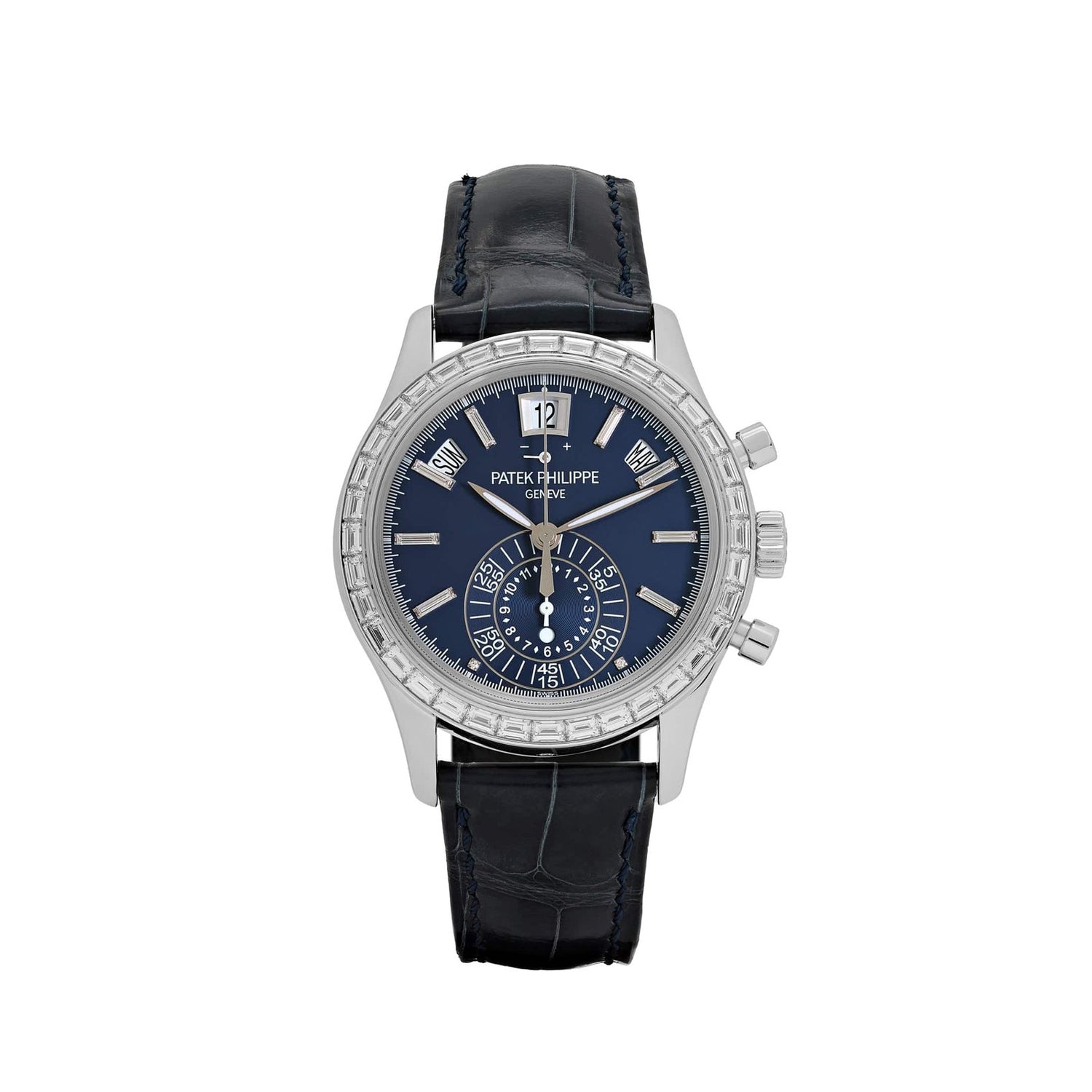 Complications Annual Calendar Platinum Blue Diamond Baguette Dial Diamond Baguette Bezel (2023) image 0