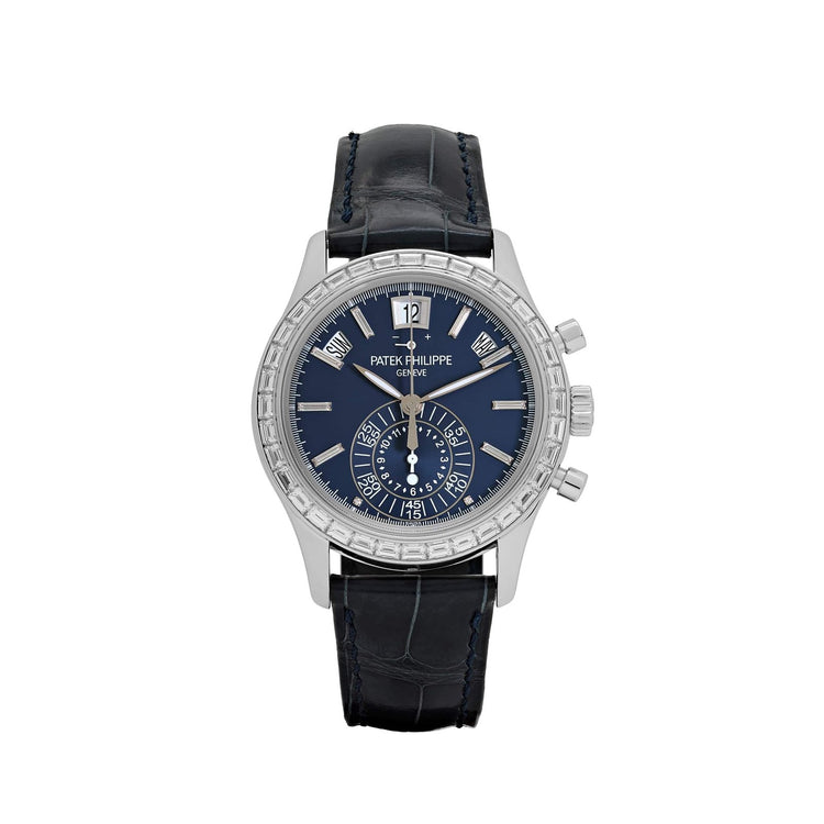 Complications Annual Calendar Platinum Blue Diamond Baguette Dial Diamond Baguette Bezel (2023) image 0