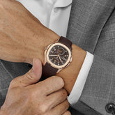 Aquanaut Travel Time Rose Gold Brown Dial (2024) image 3