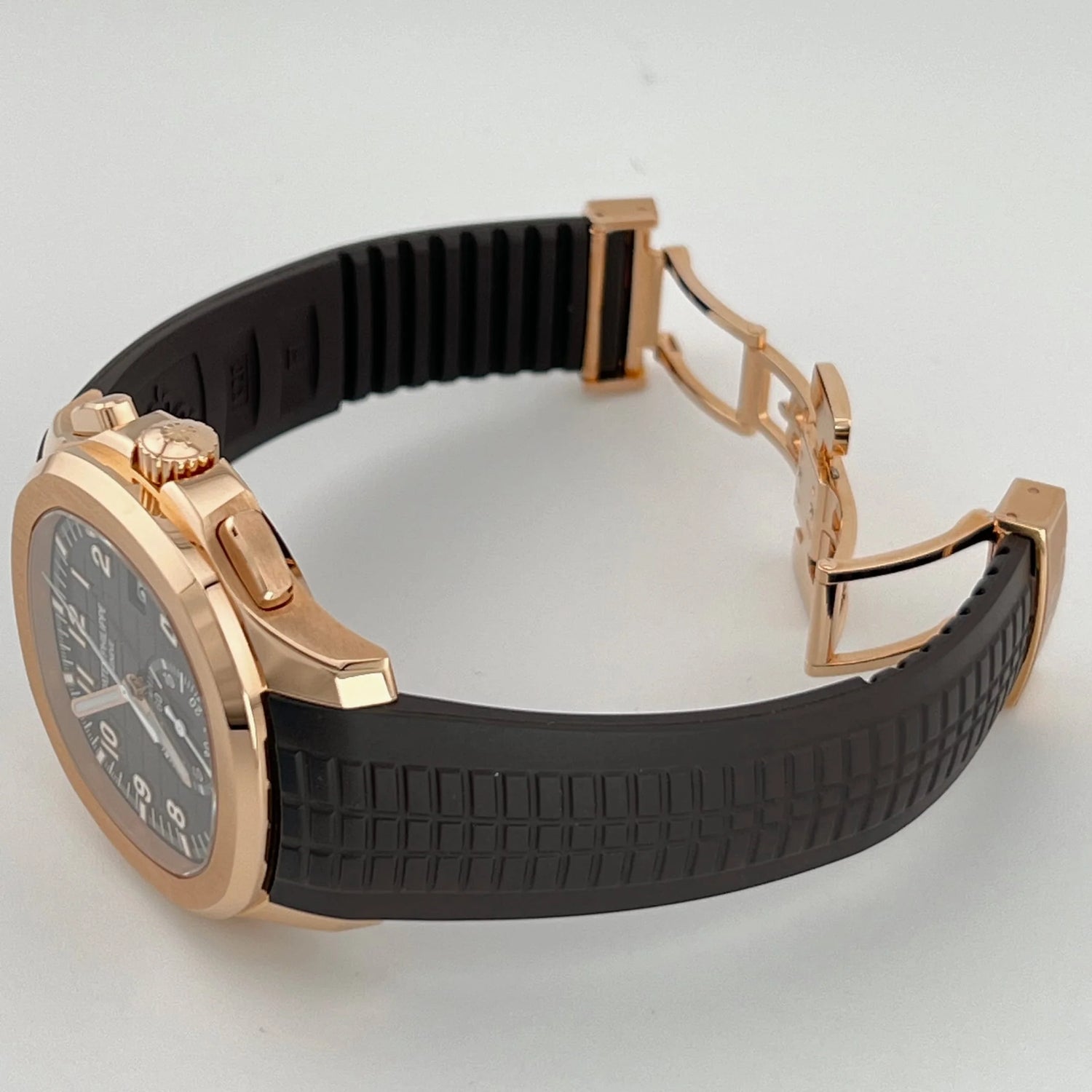 Aquanaut Chronograph Rose Gold Brown Dial (2025) image 11