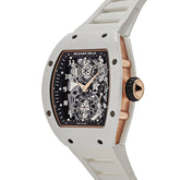 RM 17-01 White Ceramic Rose Gold Manual Wind Tourbillon image 4