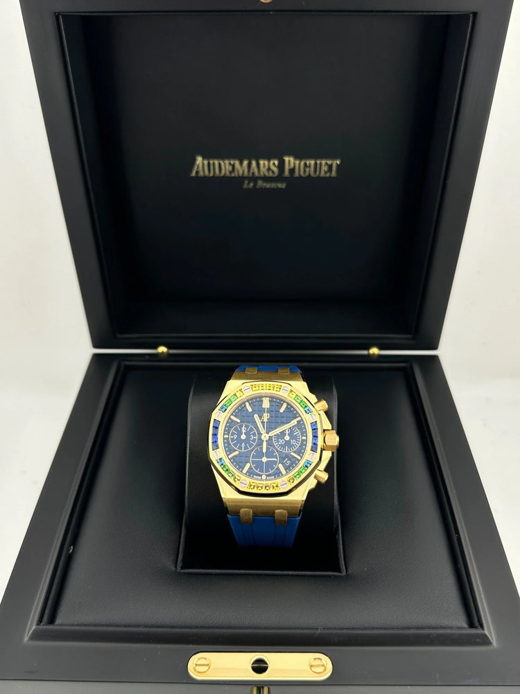 Royal Oak Offshore Yellow Gold Sapphire Dial (2023) image 3
