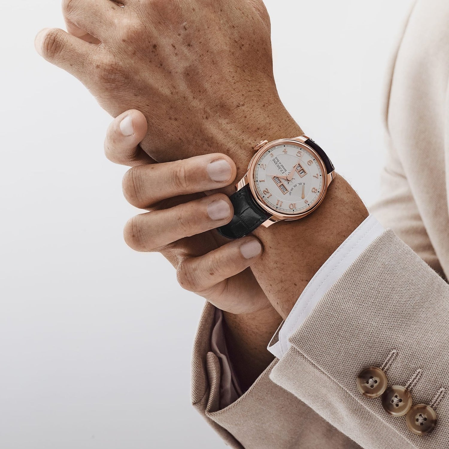 Quantième Perpétuel Ref. QP Rose Gold White-Silver Dial (2021) image 2