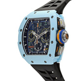 RM 65-01 Automatic Winding Split-Seconds Chronograph Pastel Blue Quartz TPT image 5