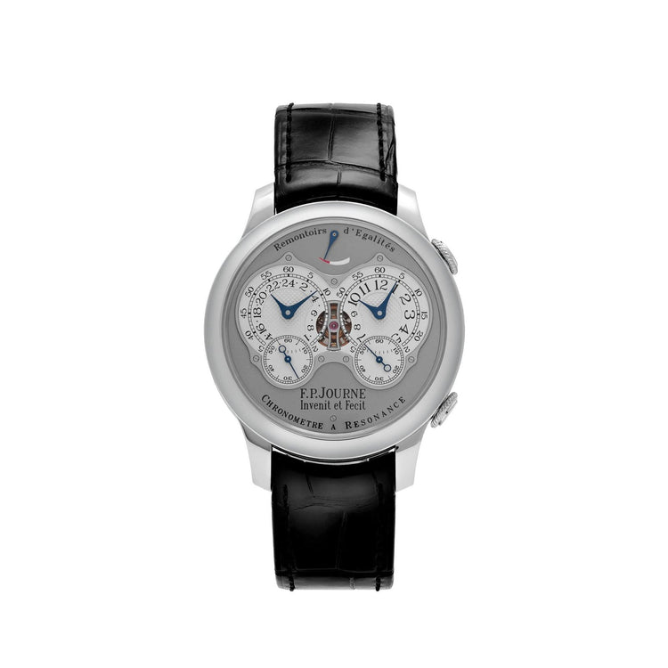 Chronomètre À Résonance Ref. RQ Platinum Grey Dial image 0