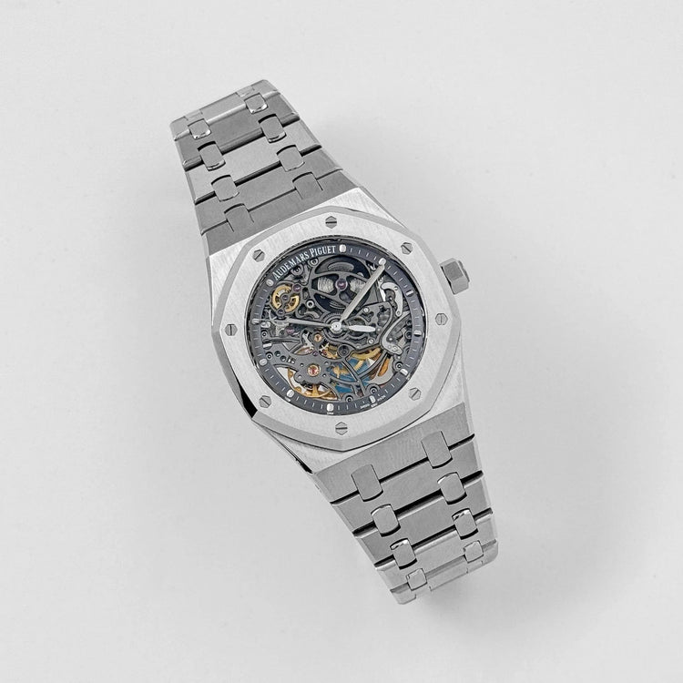 Royal Oak Openworked Stainless Steel Dial image 9