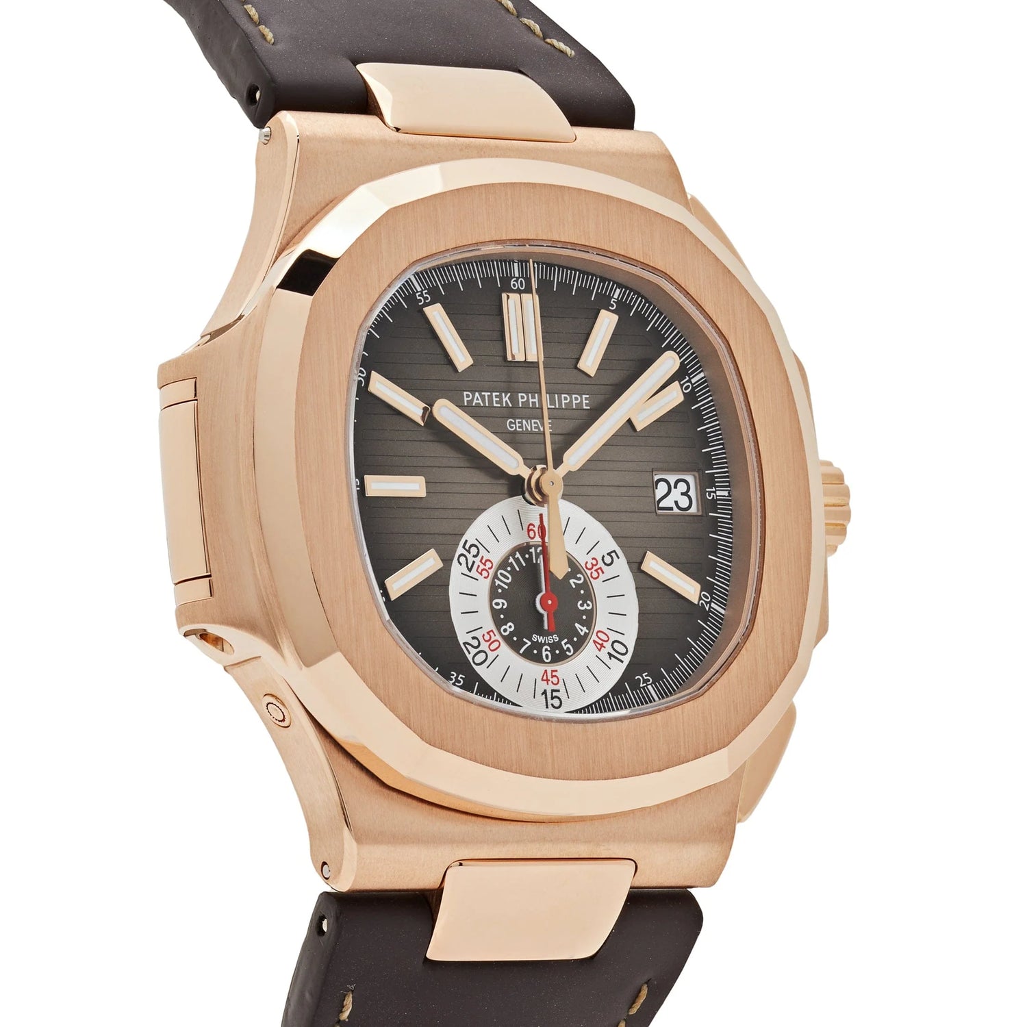 Nautilus Chronograph Rose Gold Brown Dial (2016) image 5
