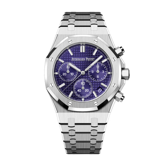 Royal Oak Chronograph “Domaine de Murtoli” White Gold Purple Dial image 0