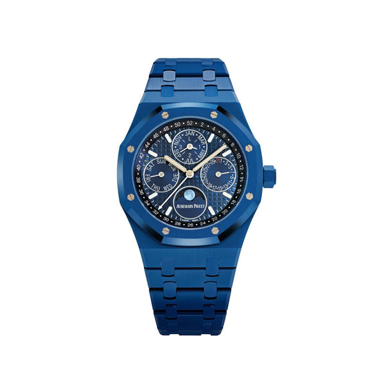 Royal Oak Perpetual Calendar Blue Ceramic image 0