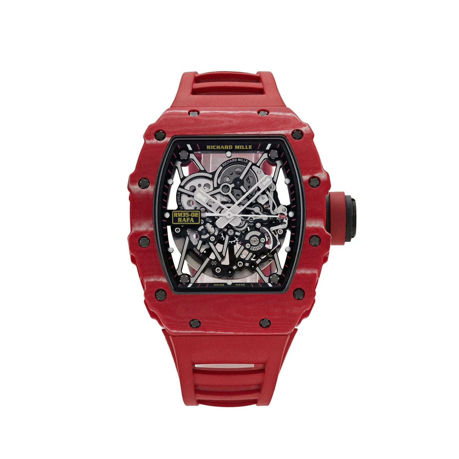 RM 35-02 Rafael Nadal Automatic Red Quartz TPT image 0