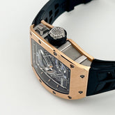 RM 30-01 Declutchable Rotor Rose Gold Skeleton Dial (2023) image 9