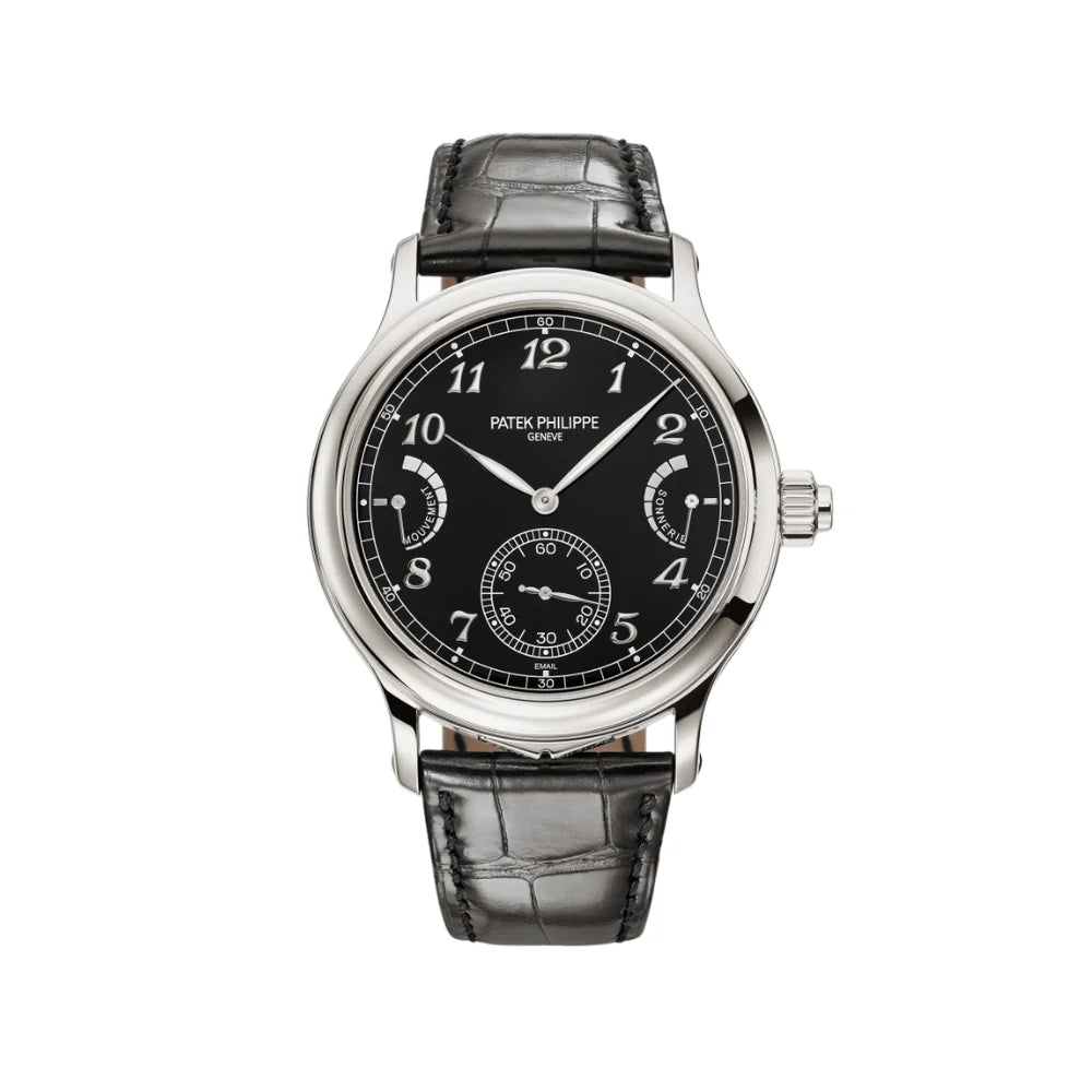 Grand Complications Grande Sonnerie and Petite Sonnerie Minute Repeater Platinum Black Dial image 0